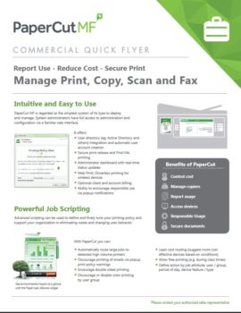 Papercut, Mf, Commercial, Laserfax
